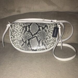 NWT Banana Republic Faux Snakeskin Crossbody Bag